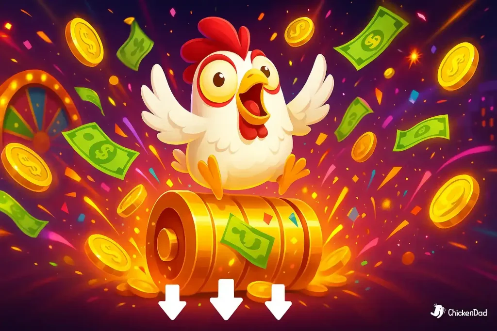 Бонусные функции в Chicken Road